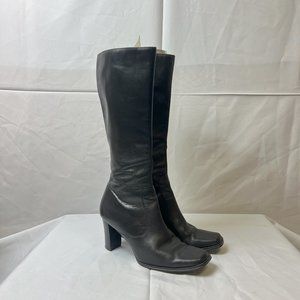 Black Heeled Boots